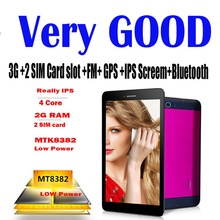 New Model Tablet 7 inch Quad Core 3G phone tablet MTK8382 Android 4 4 2GB RAM