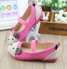 Hot Selling Fashion Children Shoes Girls Single Shoes Girls Princess Shoes Rabbit anti depilation Kids Sneakers