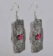 Серьги от Shenzhen Jin Ao Jewelry Trading Co., Ltd. для женщины, материал полудрагоценный камень артикул 32369604662