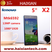 LENOVO X2000 phone 5 inch Octa Core MTK6592 android 4 4 Dual SIM smartphone 2G RAM