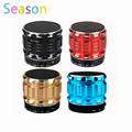 Portable Mini Bluetooth Speakers Metal Steel Wireless Smart Hands Free Speaker Support SD Card For Mobile