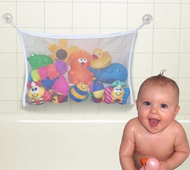 New Baby Дети Купание Весело Провести Время Ванна Игрушка Организатор Сумка Для Хранения