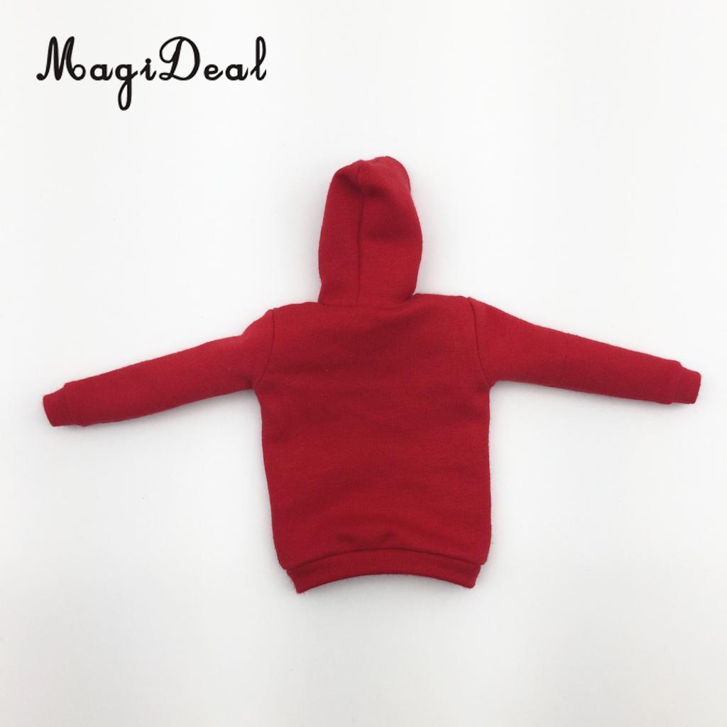 MagiDeal 1//6 Scale Cowboy Jacket Sweatpants Hoodie Top for 12/'/' Male