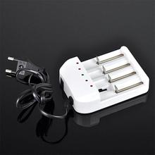 Hot Selling EU Universal i4 Intelligent Li-ion/NiMH 18650/26650/AA/AAA Battery Charger 4 Output B3121