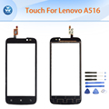 Touch panel for Lenovo A516 touch screen digitizer front sensor glass replacement repair tools black white
