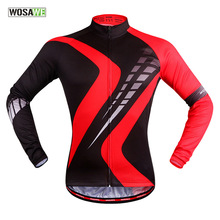 2016 new autumn cycling clothing outdoor riding breathable perspiration red long sleeved jacket women biking clothes fashion