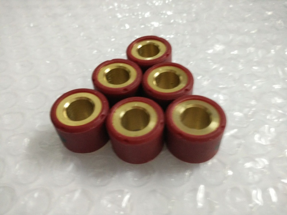 6pcs set 6 10G 16x13 49cc 50cc font b GY6 b font Performance Roller Weights