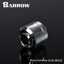 high quality silvery 3/8” hand compression fittings nozzle G1/4 thread suit 9.5 X 12.7mm