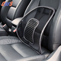 37 42cm Cool Car Seat Cushion BUH9 Mesh Cloth Car Seat Support Cushion Lumbar Waist Back