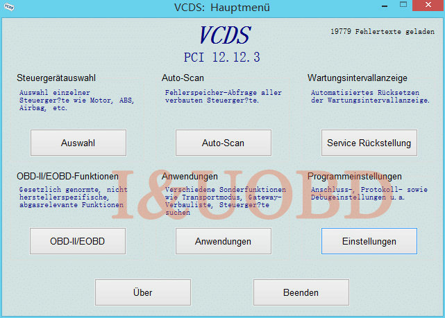 Vcds 12.12.3 Vag COM 12.12.3 VCDS  USB Vag 12.12  VW AUDI SKODA    ( Deutsch )