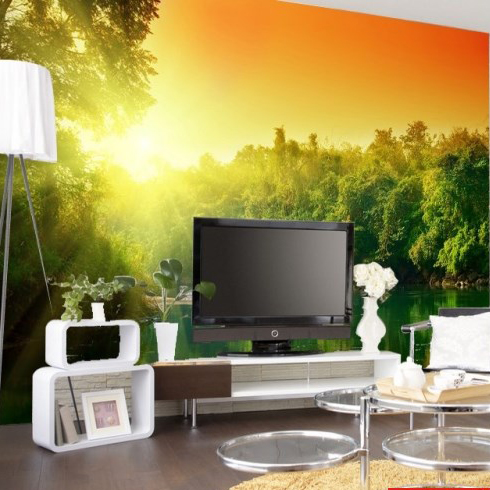 Tapeten schlafzimmer grün: tapeten und andere wohnaccessoires von ...