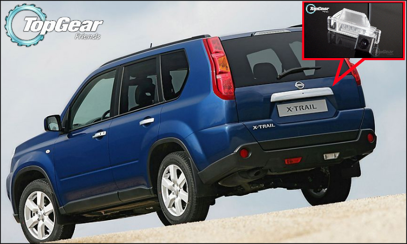 Car Camera For Nissan X-Trail XTrail X Trail 2007~2012 High Quality Rear View Back Up Camera For Top Gear Fans Use | CCD + RCA