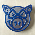 Free Shipping 8pcs Set Bearings Skateboard PIG Bearings ABEC 3 One Side Sealed 7 Balls Bearings