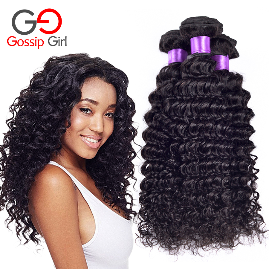 Peruvian Virgin Curly Hair Deep Wave 3Pcs/Lot 100% Unprocessed Peruvian Deep Wave Grade 6A Peruvian Human Curly Hair