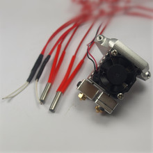 Delta Kossel 3D printer aluminum CNC Metal cyclop/Chimera effector + Chimera hot end assembly kit/set for-kossel-3d-printer