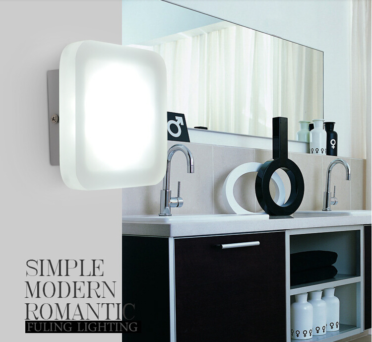 Aliexpress.com : Buy New 9W Led Wall Light Acylic Lampshade Decoration For Living Room Bedroom ...