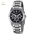 Brand Luxury Fashion Business Casual Watch Men s Quartz Diamond Wrist Watches Stainless Steel Luminous Calendar