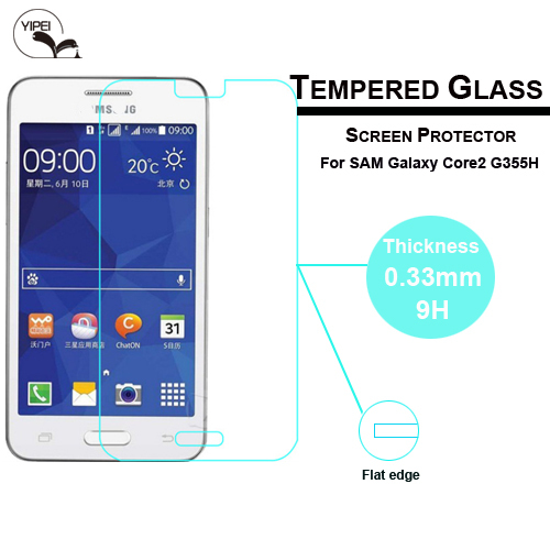 Explosion Proof G355H Tempered Glass for Samsung Galaxy Core 2 II Screen Protector Ultra Thin 0