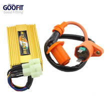 GOOFIT Performance Ignition Coil Dc CDI Box Fit for Chinese Gy6 150cc Scooters Group-88