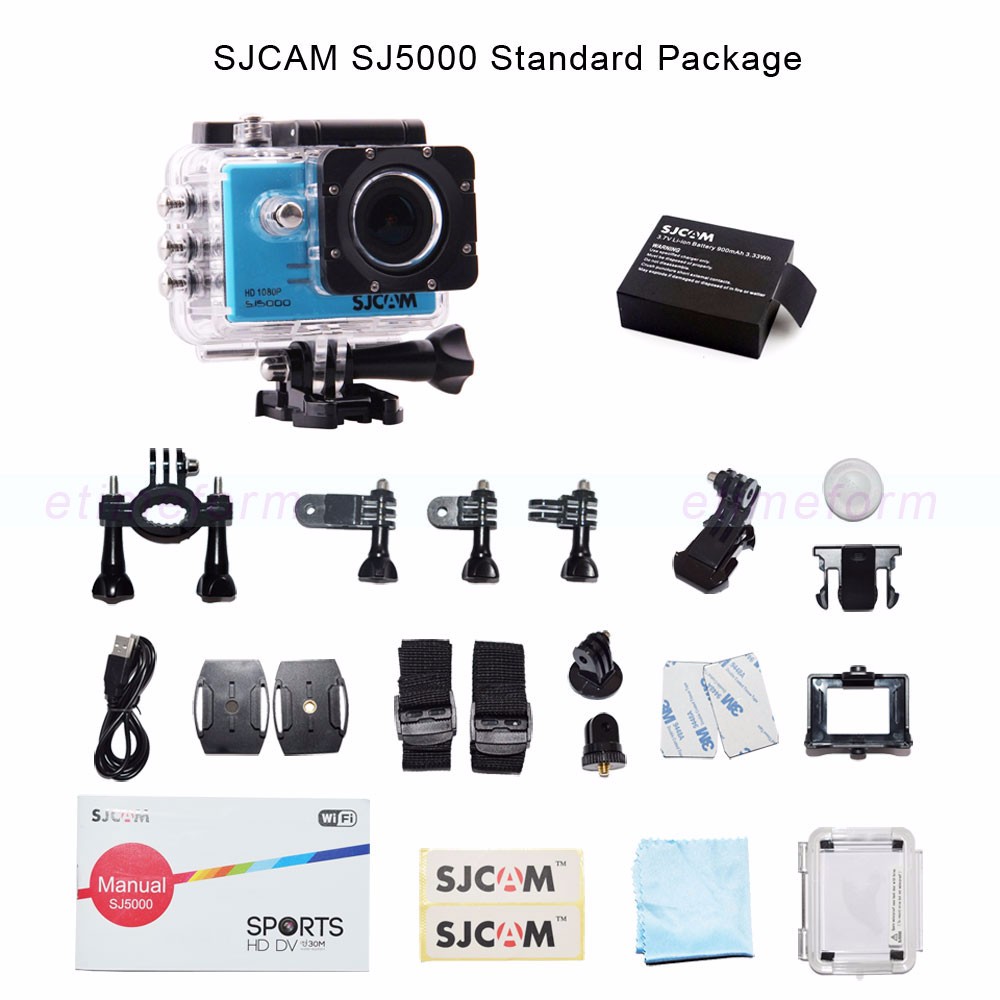 original sjcam sj5000 action camera standard package