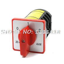 Hz5-m08 380VAC 20A 4KW 12 клеммы 0-1-2 3 положения переключения переключатель Cam