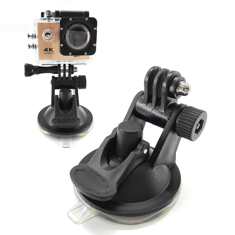 Gopro Accessories Mini Gopro Suction Cup Mount VacuumCar Mount Stand for Gopro Hero 4 3 SJ4000
