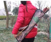 Messenger style Waterproof Bundled Quiver Camouflage Bionic Camo Bow Bag Pouch Arrow Quiver Archery Supplies Hunting