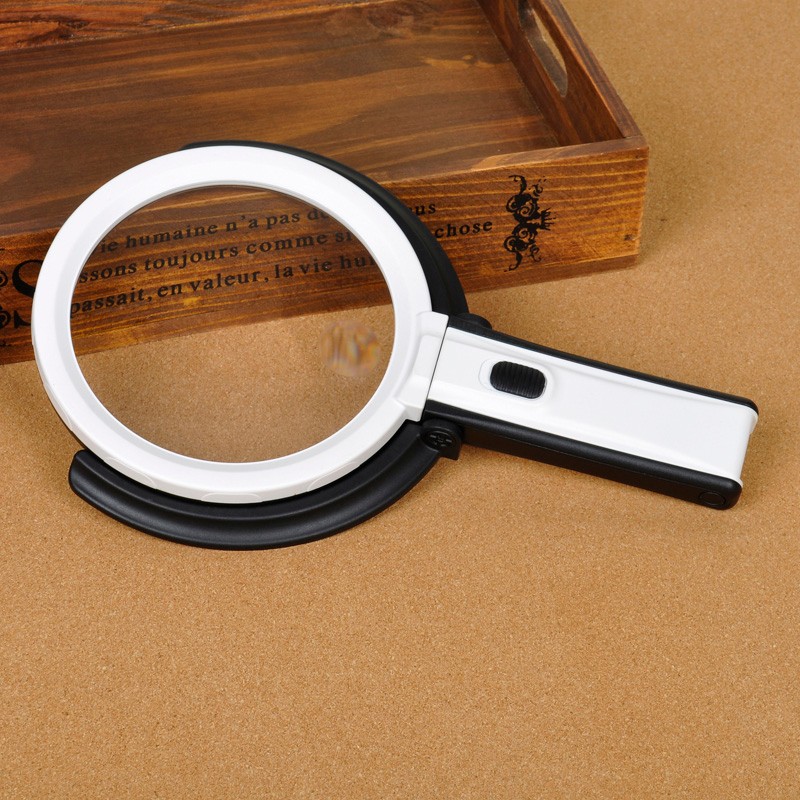 Beileshi 110V-240V Table Magnifier LED Lighted Magnifying Glass Lamp Magnifying 1.8X 5X Desktop Magnifier with External Charger Beileshi 110V-240V Table Magnifier LED Lighted Magnifying Glass Lamp Magnifying 1.8X 5X Desktop Magnifier with External Charger