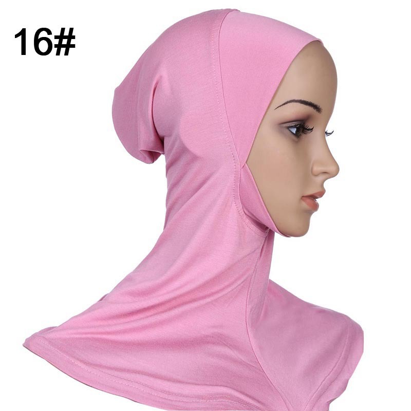 Muslim Islamic long hijab 16 plum