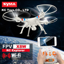 SYMA x8w & x8c FPV RC helicopter drone quadcopter 6-Axis drones With 2MP WiFi Camera and 2pcs Battery and 4pcs blade As Gift