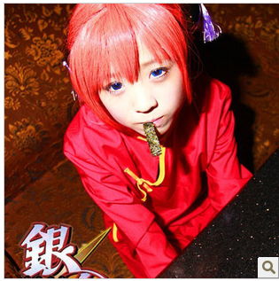 Anime Gintama Cosplay - Gintama Cosplay Silver Soul Kagura Kagura Women's Party Costume for Halloween Freeshipping