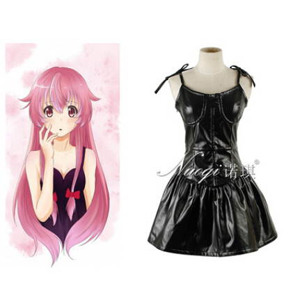 Online Kaufen Großhandel Gasai Yuno Schwarz Kleid Aus China Gasai Yuno ...