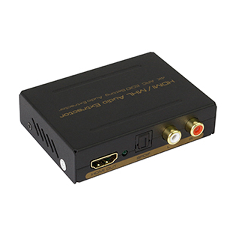 4V HDMI HDMI /MHL Audio (SPDIF+R/L) Extractor support 3D 4KX2K ARC