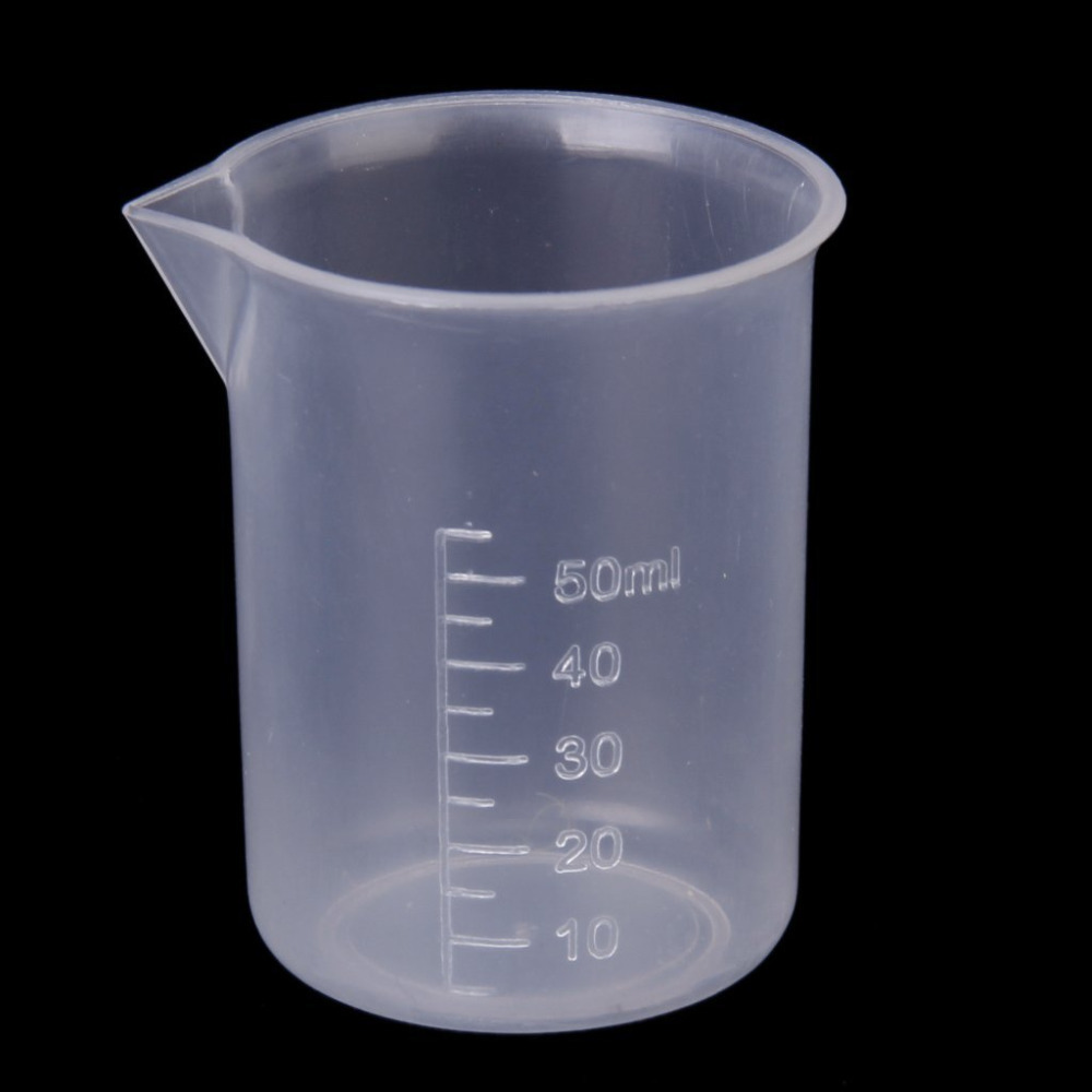 50ml measuring cup graduated transparent graduated beaker 50ml measuring cup graduated transparent graduated beaker