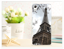Paintbox Beer Eiffel Tower Totem Painted Fashion Cute Lovely UV Print Hard Cover Case For HTC