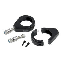 Motorcycle 41mm Black Turn Signal Fork Clamp For Harley Softail Standard FXST 1984 1990 1999 2015