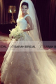Luxury Beading Wedding Dresses Princess Ball Gown 2015 Hot Sexy Deep V Neck Bridal Gowns With