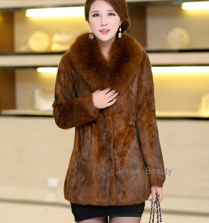 women winter real fur coat natural (10)