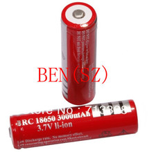 10 шт. / Lot литиево-ионная 3000 mAh 18650 перезаряжаемый 18650 батареи