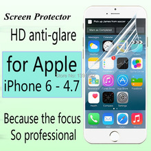 5PC/HD screen protector for iPhone 6 (Screen 4.7) clear screen protective film screen guard with cleaning cloth for gift