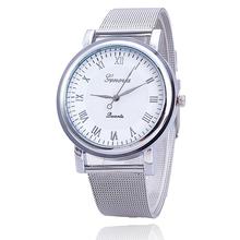 Vansvar Women Silver Watches Fashion Geneva Watches Ladies Casual Wrist Watch Quartz Watch Relogios Feminino Dames Horloges 1154