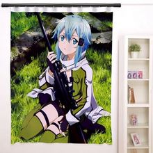 New Sinon – Sword Art Online Anime Japanese Window Curtain Door Entrance Room Partition H0106