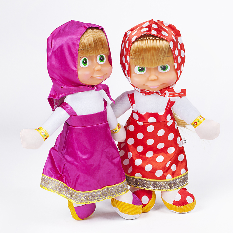 masha and bear doll set