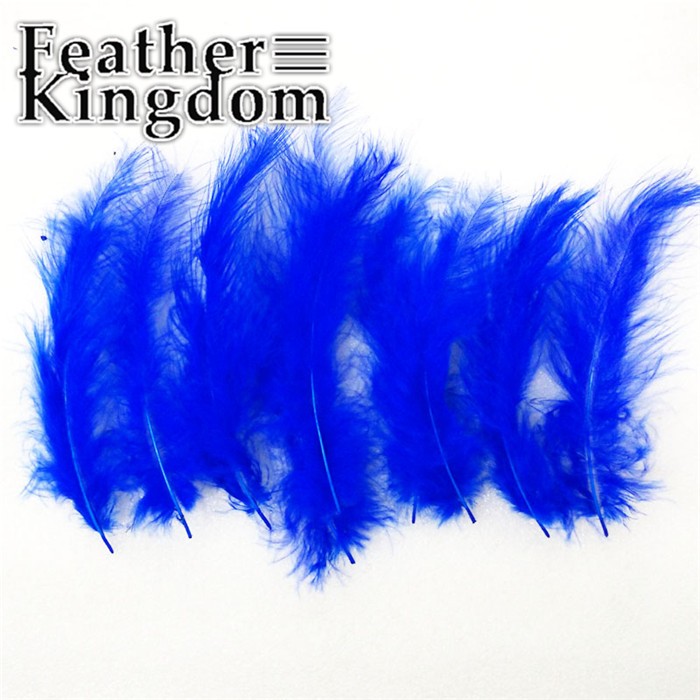royal blue Turkey feather
