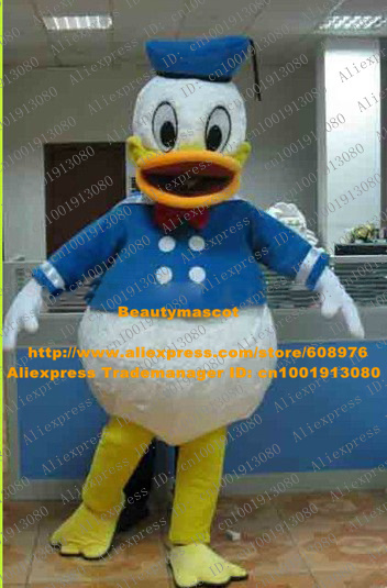 かわいい ホワイト ドナルドダック の マスコット衣装マスコット bufflehead quackquack アヒル の子ダイ エンテ で
