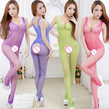 Sexy Lingerie Hot Net Underwear Sleepwear Erotic Lingerie Sexy Costumes For Women Open Crotch lingerie Fishnet Body Stocking