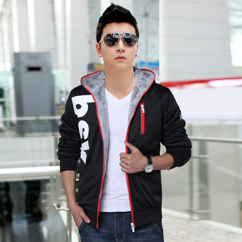 M 6XL Mens Hoodies and Sweatshirts Brand Winter Zipper Thicken Warm Coat Fashion 2015 Casual Big