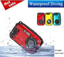 10M deeper waterproof digital camera outdoor camping and hiking camera 16MP 8X zoon in out 2