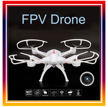 WIFI FPV Quad copter RC Quadcopter Drone Remote Control Helicopter UFO with 0.3MP Camera Phone Control Headless Mode Aircraft
