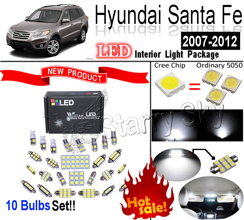 10 Blubs          Hyundai Santa Fe 2007